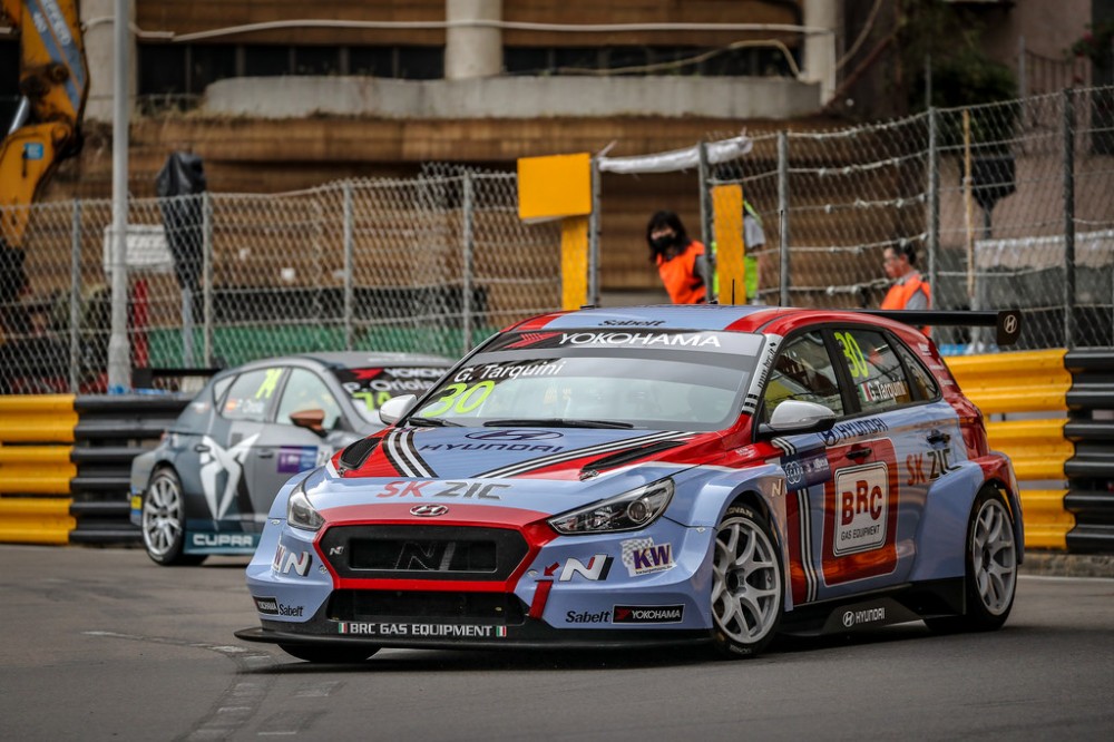 WTCR lenktynių akimirka