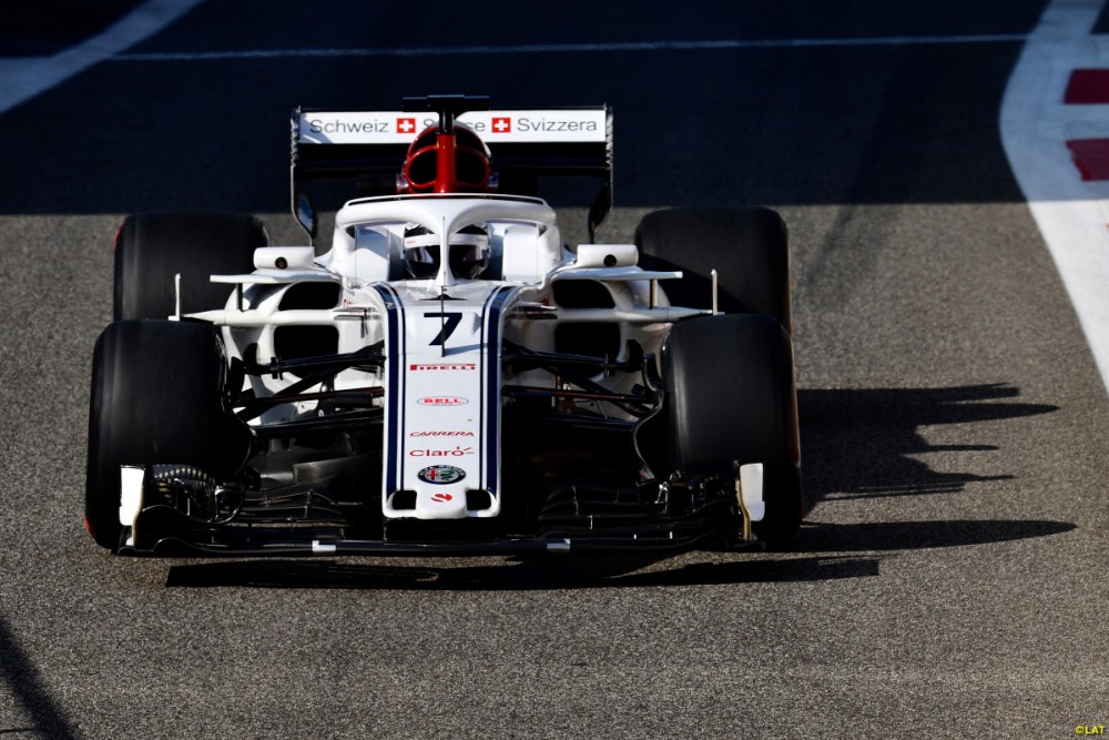 Kimis Raikkonenas Sauber bolide