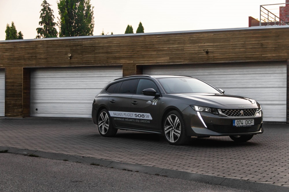 Peugeot 508 SW apžvalga