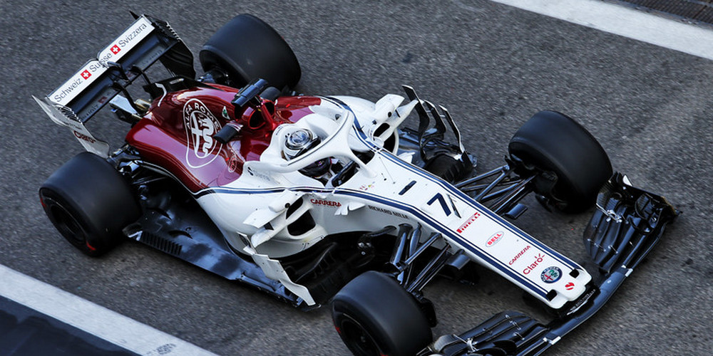 Kimis Raikkonenas Sauber bolide