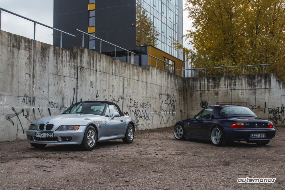 Agnės ir Aušrinės BMW Z3