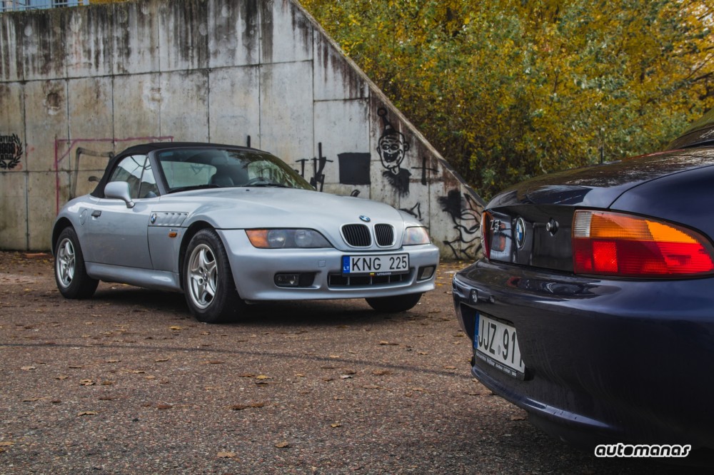 Aušrinės ir Agnės BMW Z3