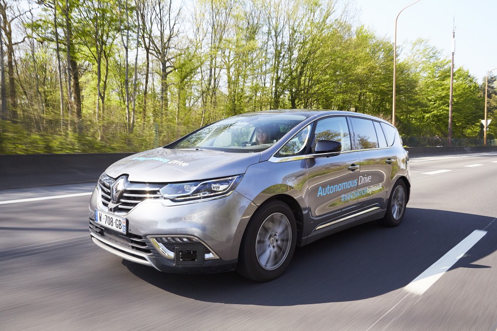 Autonominis automobilis – Renault Espace