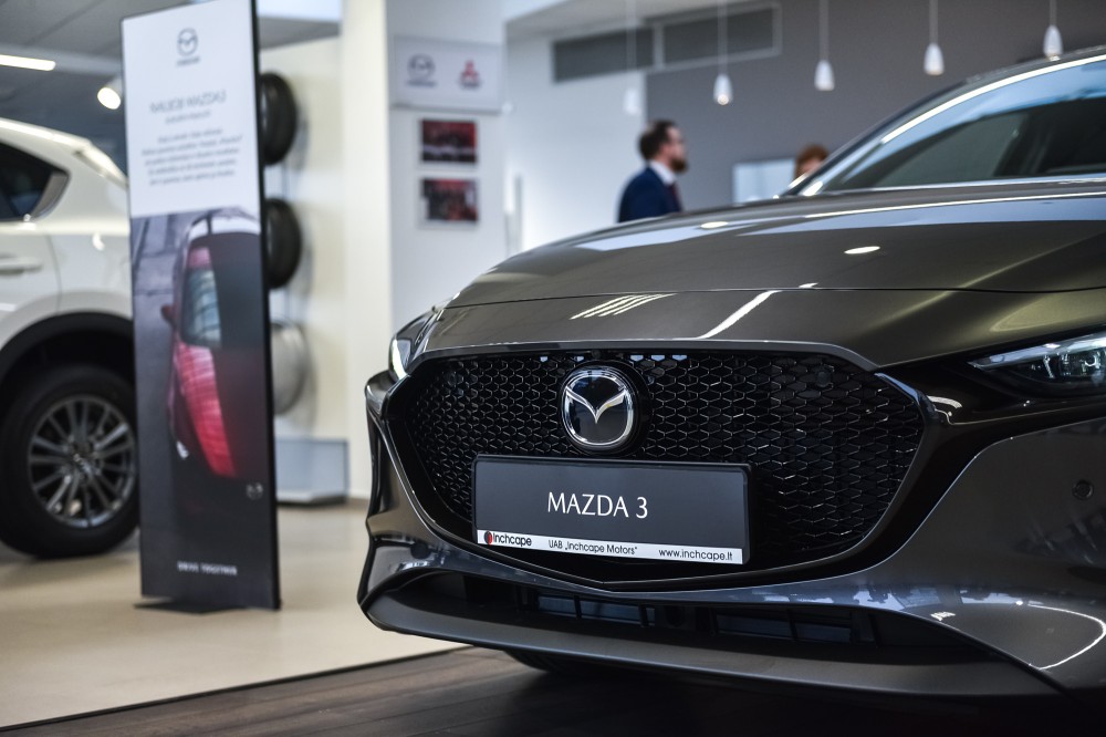 Naujos kartos Mazda 3 pristatymas Lietuvoje