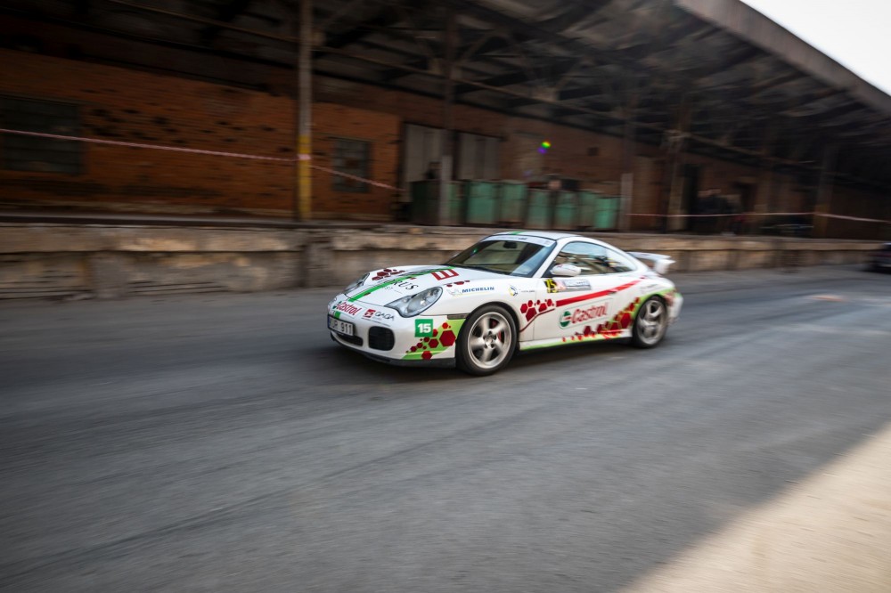 Vytas Šliažas už „Porsche 911“ vairo