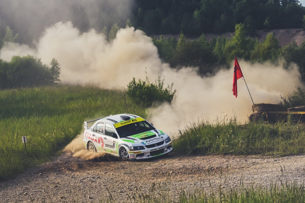 Akimirka iš „Rally Žemaitija“