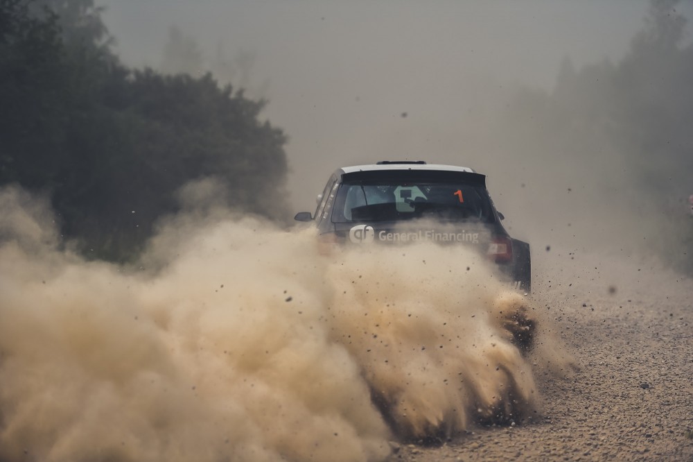 Akimirka iš „Rally Žemaitija“