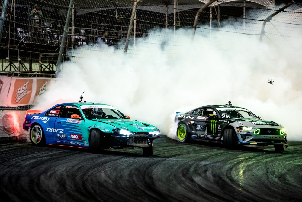 Aurimas Bakchis trečiajame Formula Drift etape