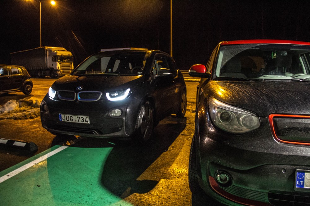 BMW i3 elektromobilis