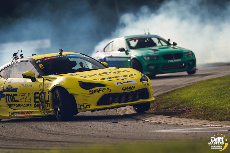 Akimirka iš Drift Masters pirmojo etapo