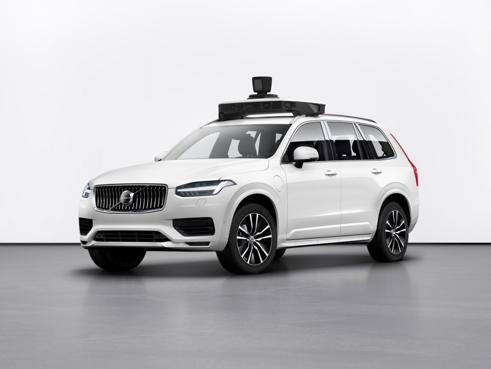 Uber autonominis Volvo XC90