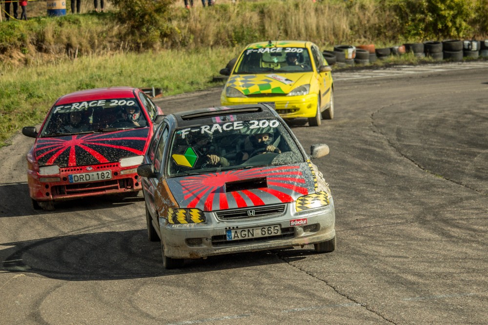 Akimirka iš F-Race 200 lenktynių