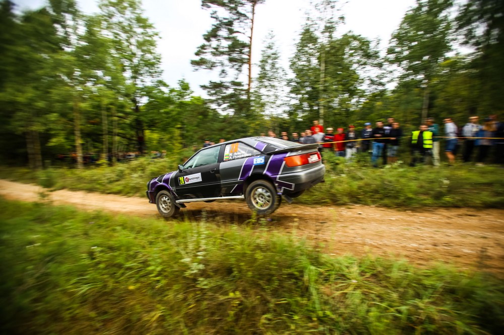 Akimirka iš Rally Elektrėnai 2018