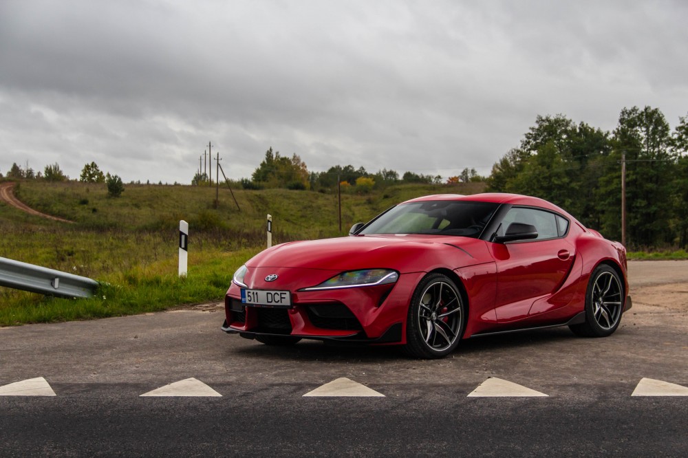 Naujos kartos Toyota Supra testas