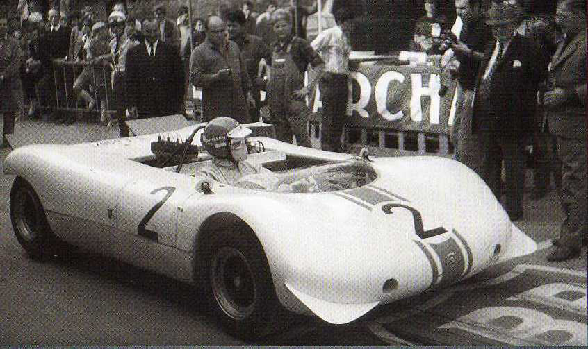 Sportinis Porsche 909 Bergspyder bolidas