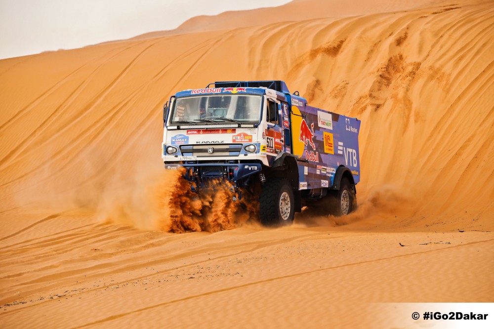 KAMAZ sunkvežimis Dakaro ralyje