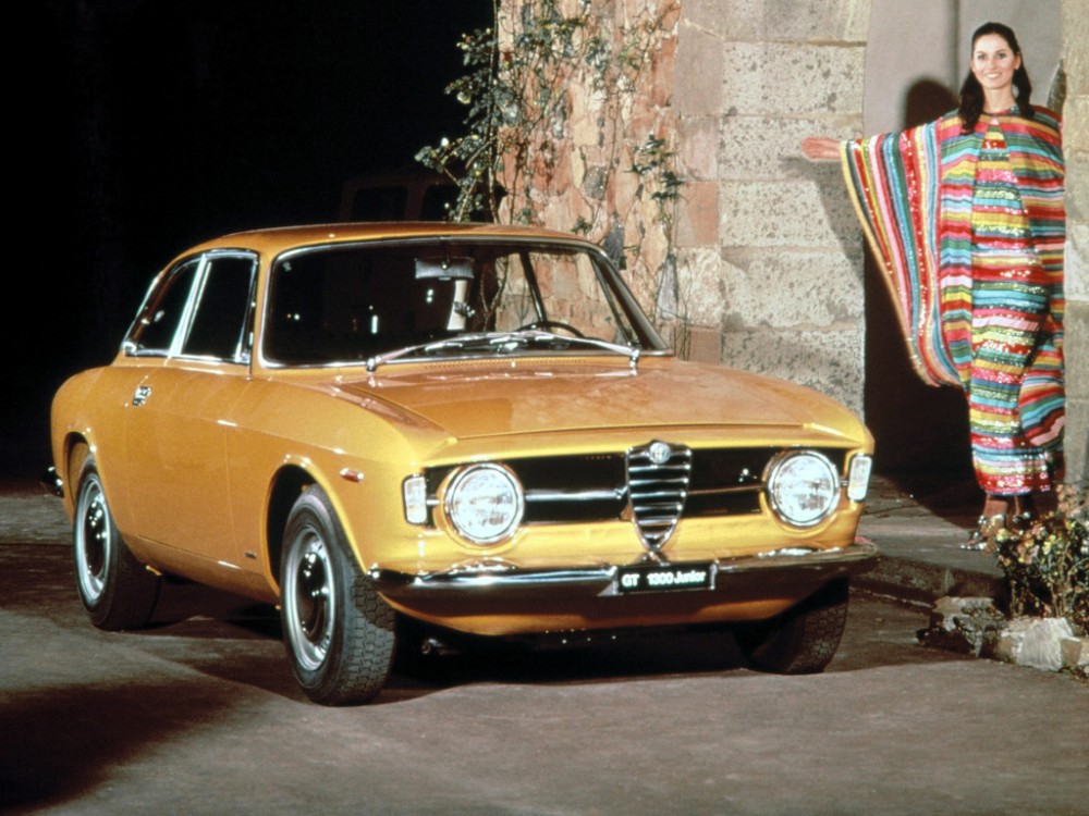 Septintame dešimtmetyje sukurtas Alfa Romeo GT 1300 Junior