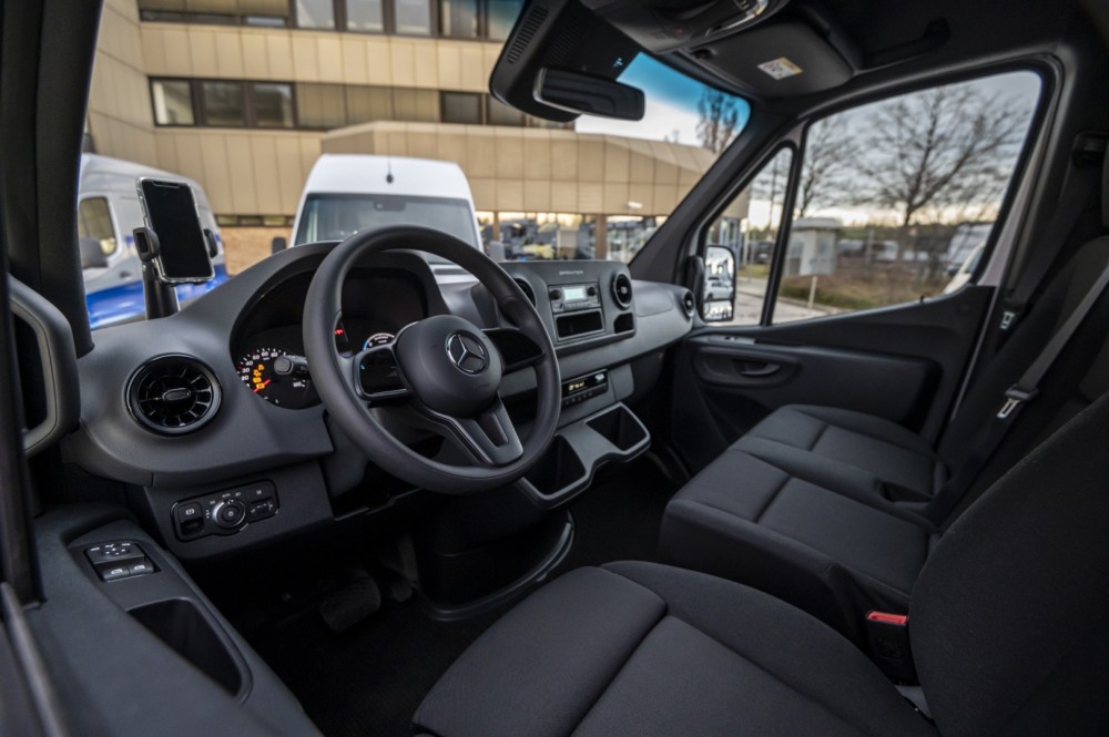Elektrinis Mercedes-Benz eSprinter furgonas