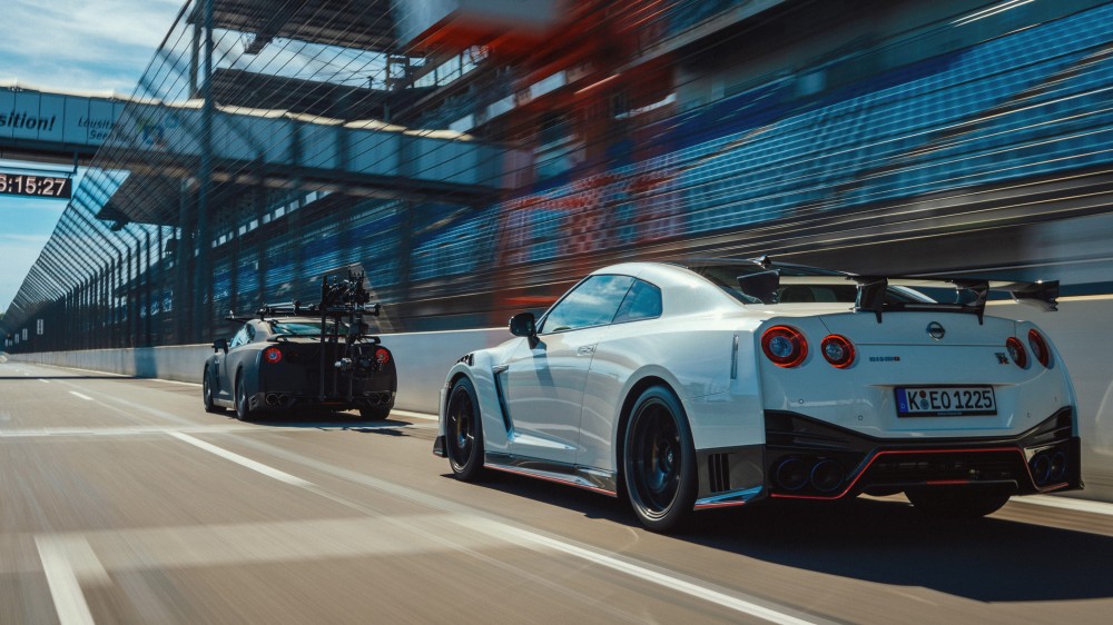 Filmavimo reikmėms pritaikytas Nissan GT-R