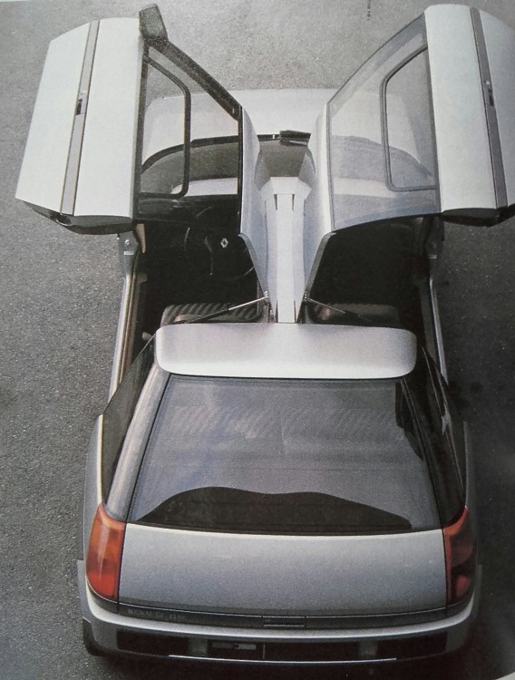 Italdesign sukurta Renault Gabbiano