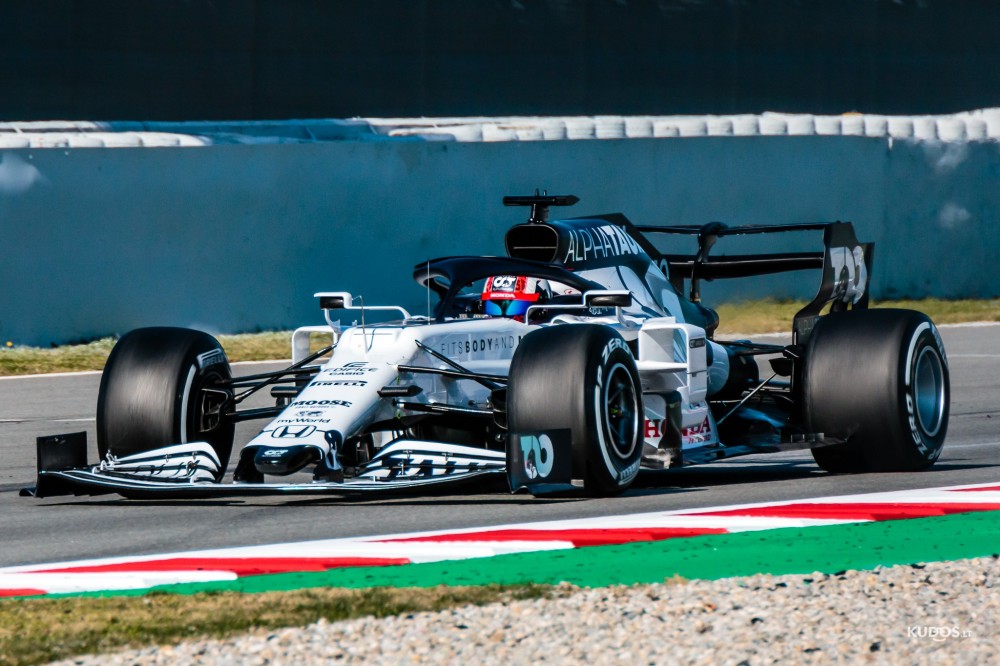 Scuderia AlphaTauri Honda AT01, #10 Pierre Gasly