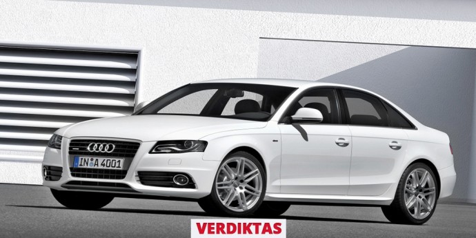 Atsiliepimas apie Audi A4 (B8 kartos)