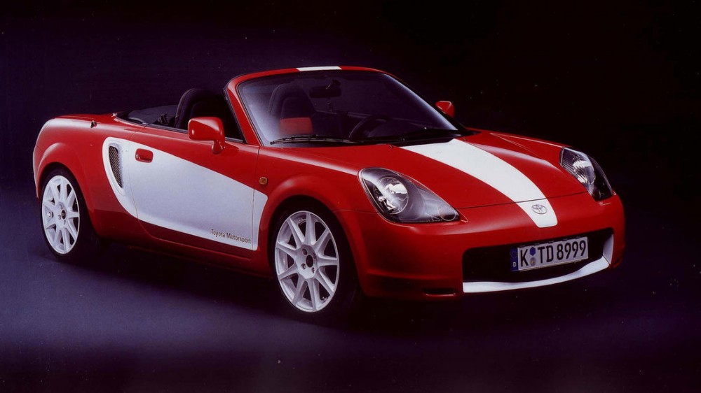Ribotos laidos Toyota MR2 Competition