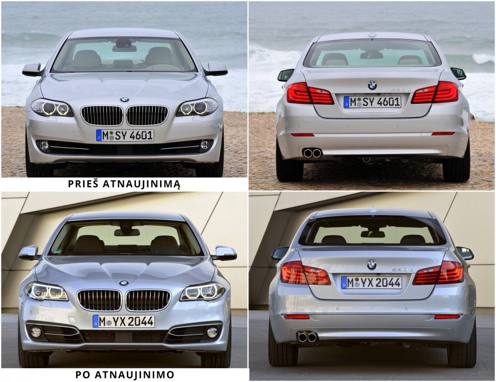 F10 kartos 5 serijos BMW apžvalga