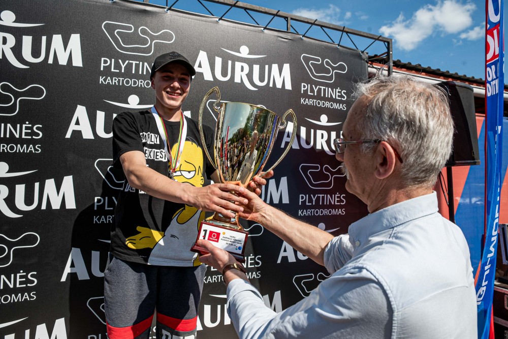 Kartingų varžybos Plytinės Kartodrome