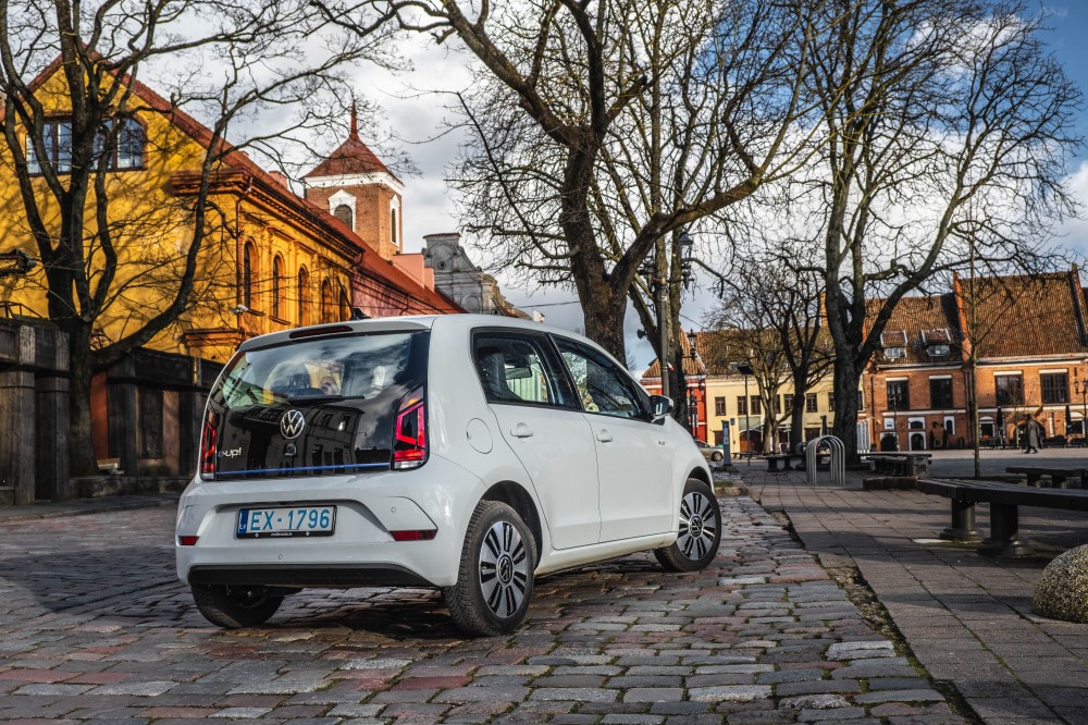 Volkswagen e-Up apžvalga