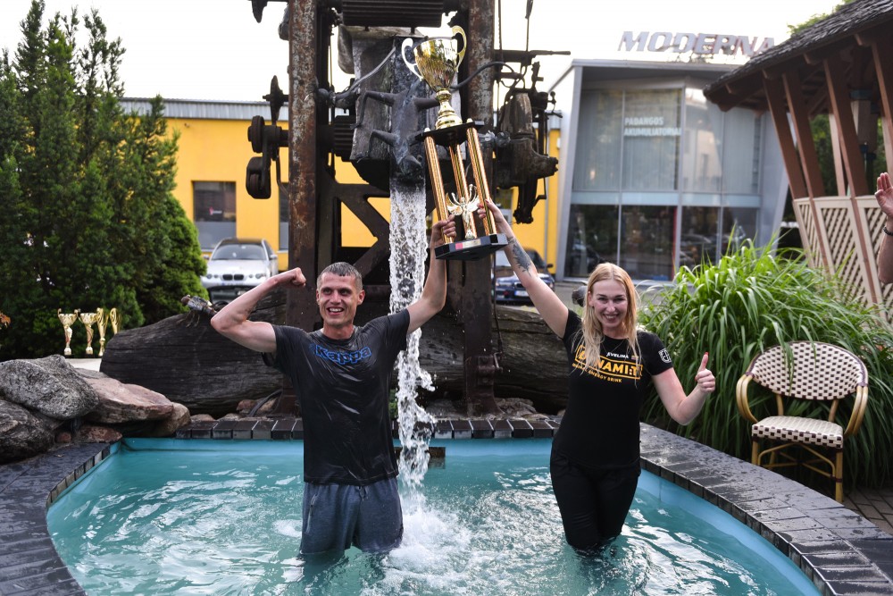 Aurimas Margevičius ir Evelina Drilingienė