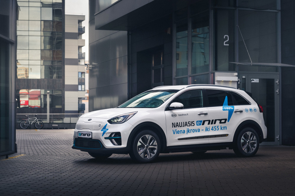 Elektrinis Kia e-Niro visureigis