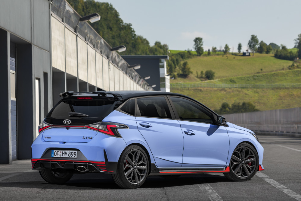 Sportiškas Hyundai i20 N