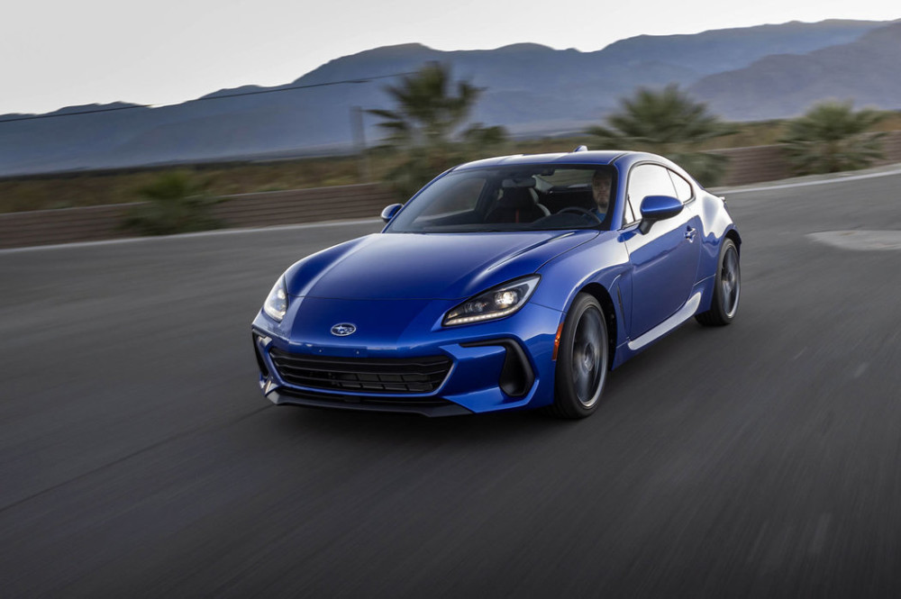 New generation Subaru BRZ coupe