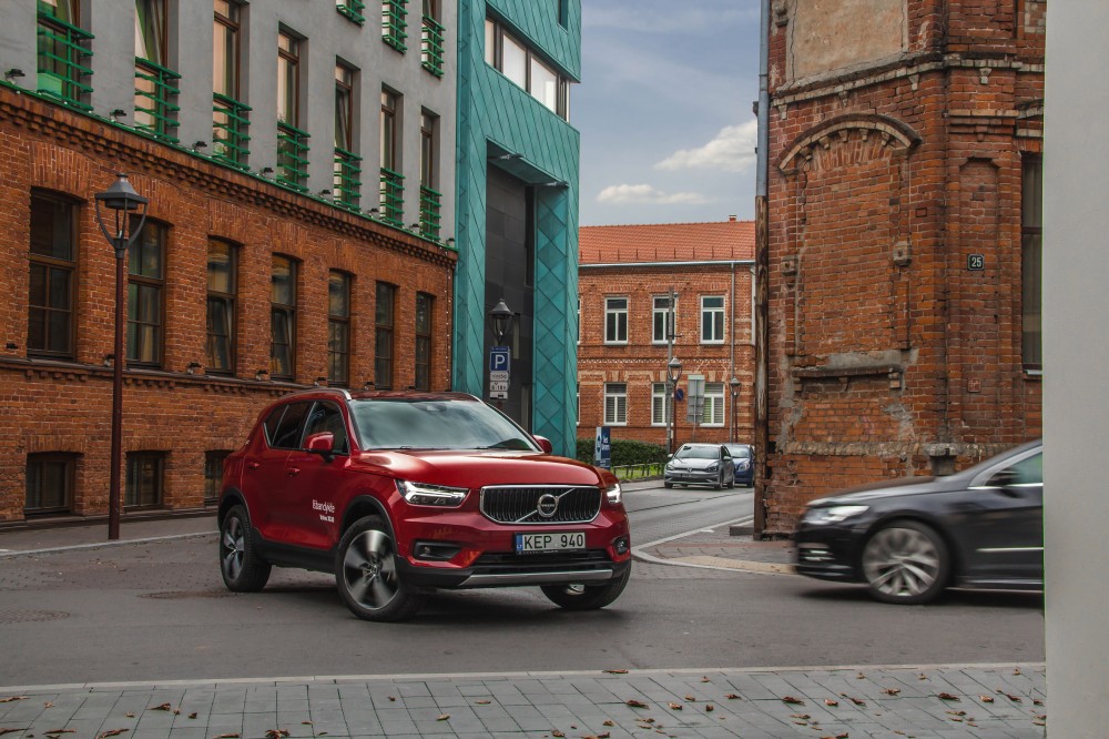 Volvo XC40 testas