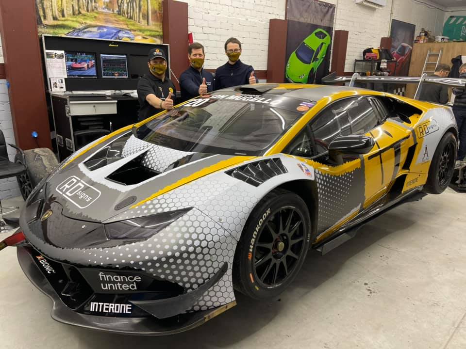 „RD Signs“ su „Lamborghini Super Trofeo“