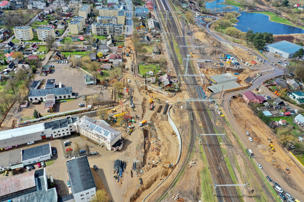 Lentvario pervažos rekonstrukcija įsibėgėjo