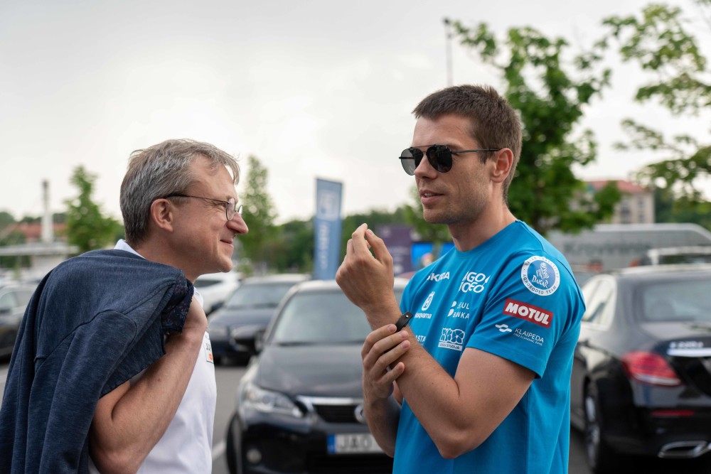 Jurgis Adomavičius bei Tomas Rimkus, bet ir ralio ir rali-reido lenktynių virtuozas Vaidotas Žala. Lenktynėse komandai vadovaus Saulius Jurgelėnas, o pirmasis startas jų laukia jau Birželio 18-19 dienomis Estijoje vyksiančiose 6 valandų ištvermės lenktynėse.