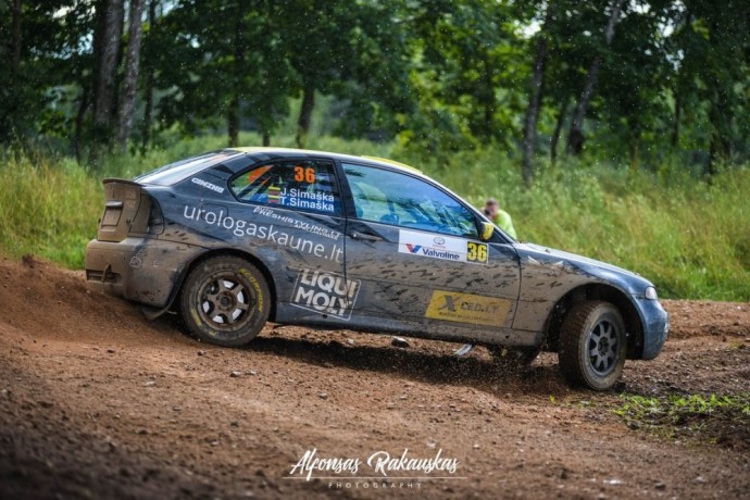 Justas Simaška „Samsonas Rally Rokiškis“ finišą bandys pasiekti ketvirtuoju bandymu