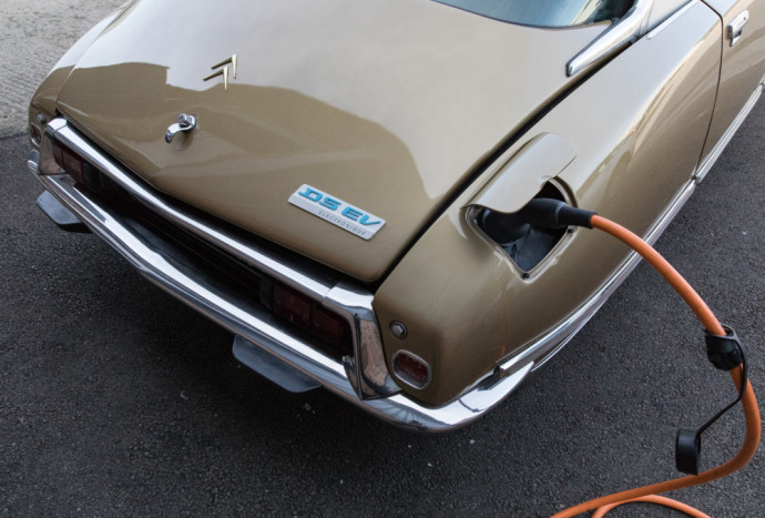 Klasika tapęs „Citroën DS“ transformavosi į elektromobilį