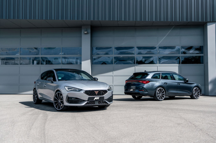 „ABT Sportsline“ suteikė reikalingą pastiprinimą „Cupra Leon“ automobiliams