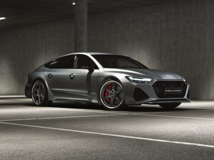 Specializuotose dirbtuvėse „Audi RS 7“ tapo superautomobilių žudiku