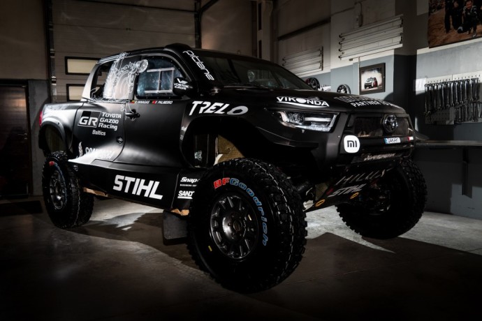 Benediktas Vanagas Dakare startuos su „Toyota Hilux T1+“ kategorijos automobiliu
