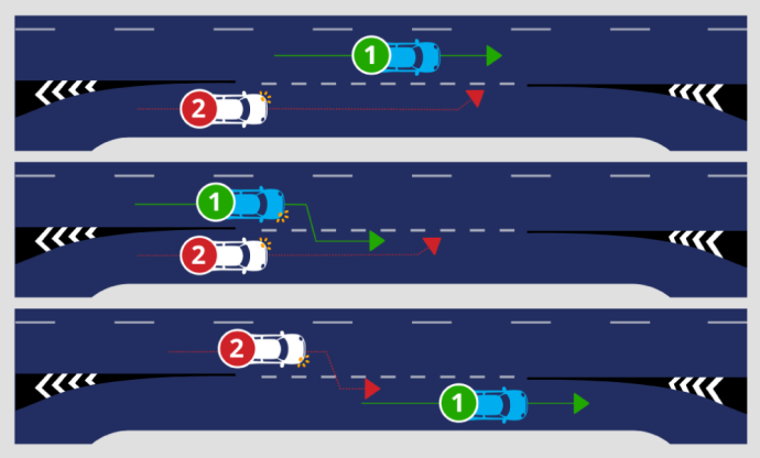 Keičiasi Kelių eismo taisyklės: ką reikia žinoti apie eismo tvarką greitėjimo ir lėtėjimo juostose