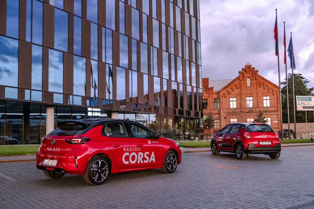 Atnaujinto „Citroën C3“ ir naujos kartos „Opel Corsa“ palyginamasis testas: Skirtumų daugiau negu panašumų