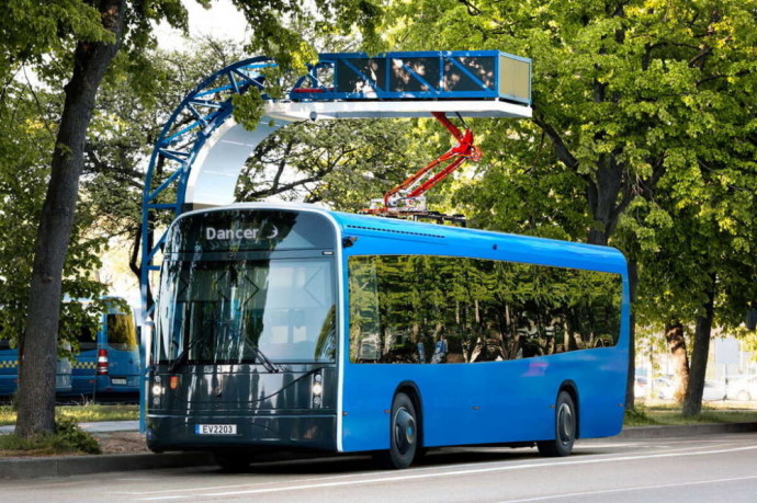 Lietuviškas elektrinis autobusas Dancer