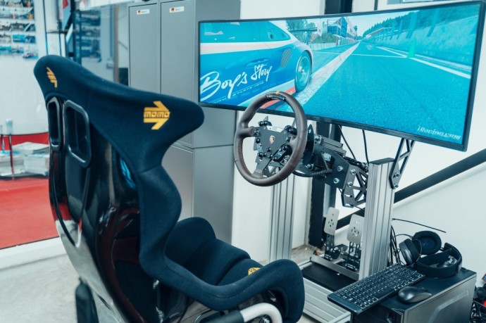„OBS Motorsport“ virtualių lenktynių centre bus galima išbandyti „GP Ice Race“ lenktynių trasą