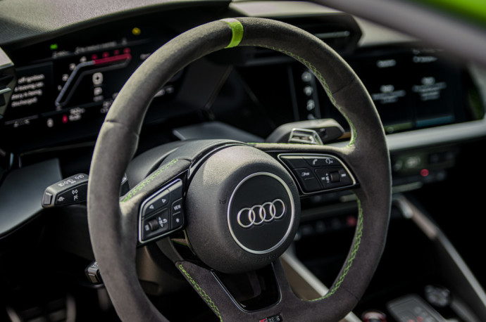 „Nemuno žiedo“ trasoje pristatytas naujos kartos „Audi RS3“