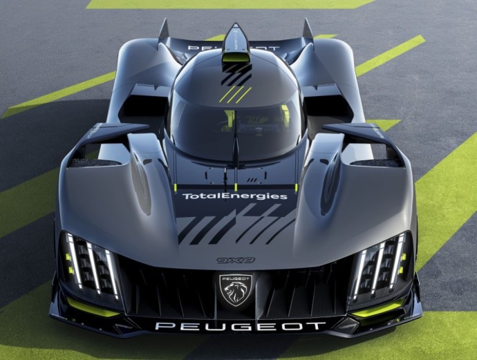 „Peugeot“ pateikė daugiau detalių apie naująjį „9X8“ superautomobilį