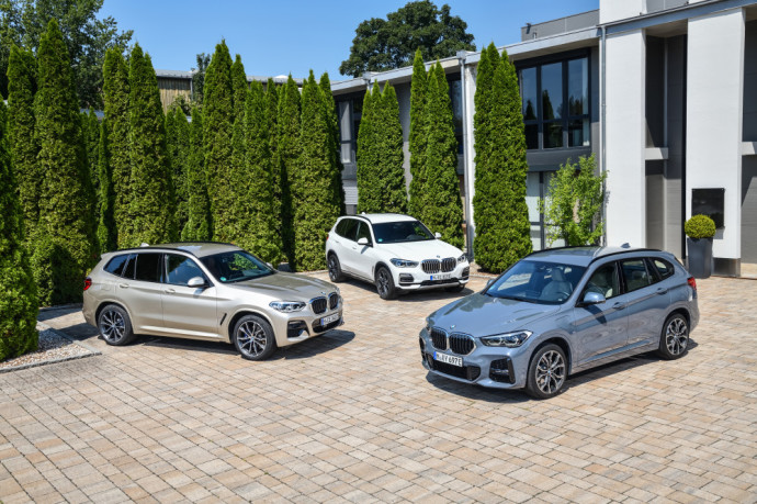 BMW X1, BMW X3, BMW X5